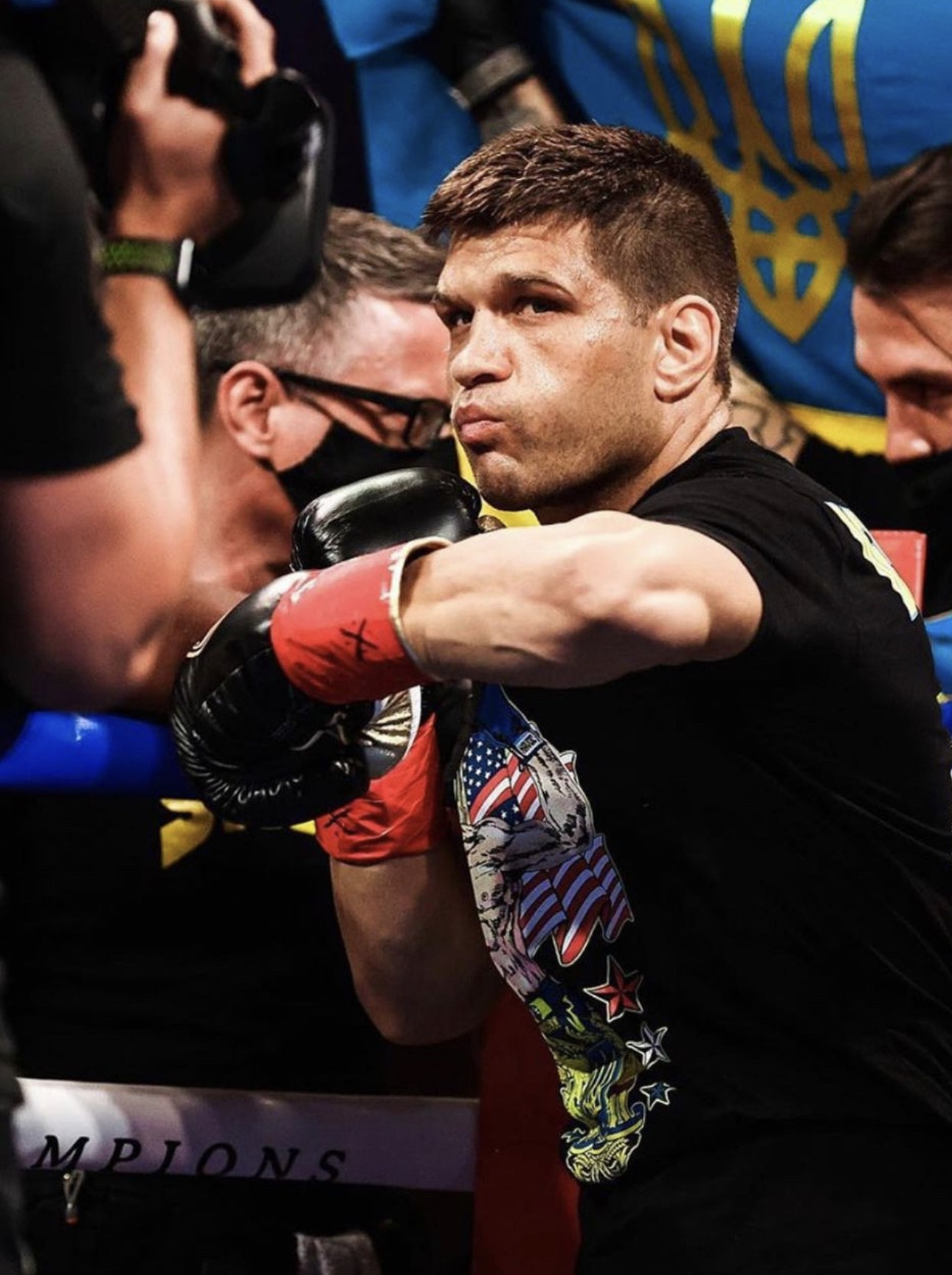 Professional boxer Sergiy Derevyanchenko -  division