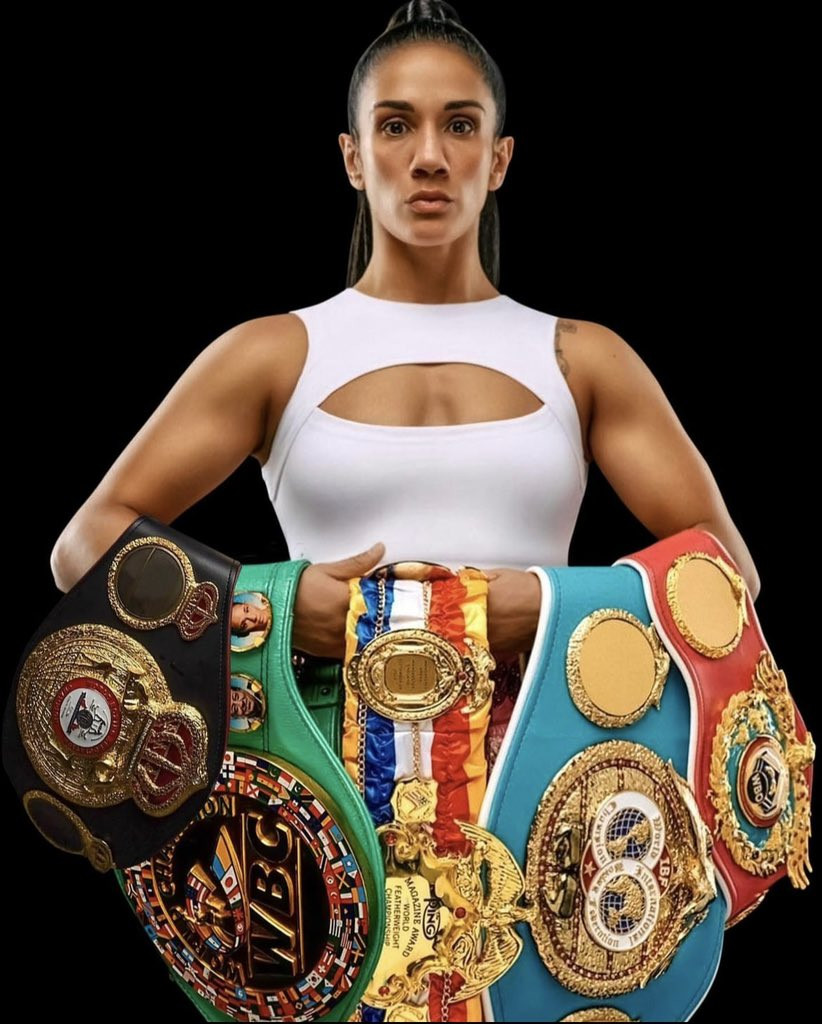 Professional boxer Amanda Serrano - featherweight division