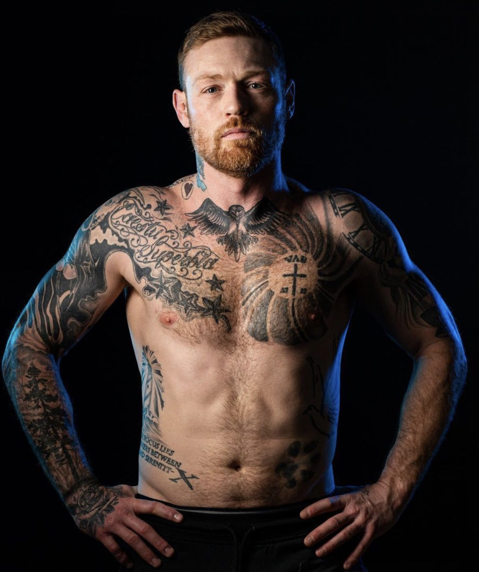 Professional boxer Brandon Brewer - middleweight division