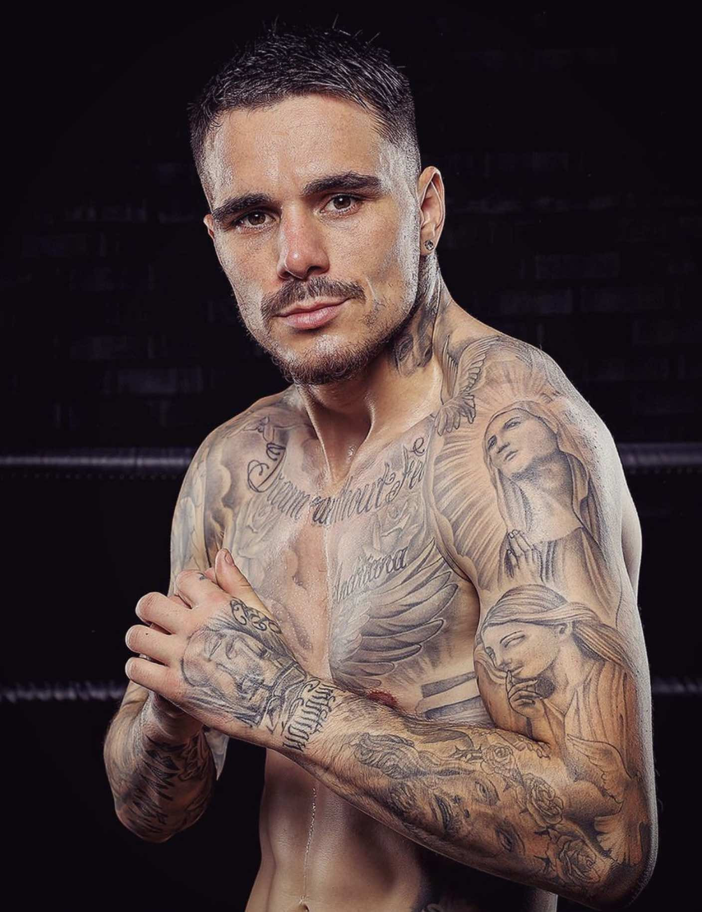 Professional boxer George Kambosos Jr. - lightweight division