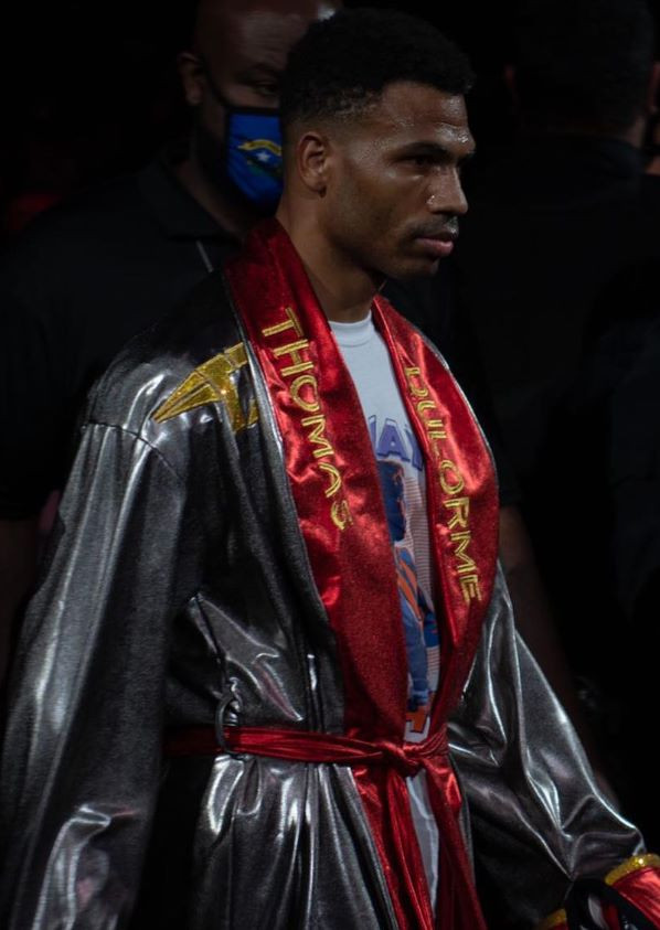 Professional boxer Thomas Dulorme - welterweight division