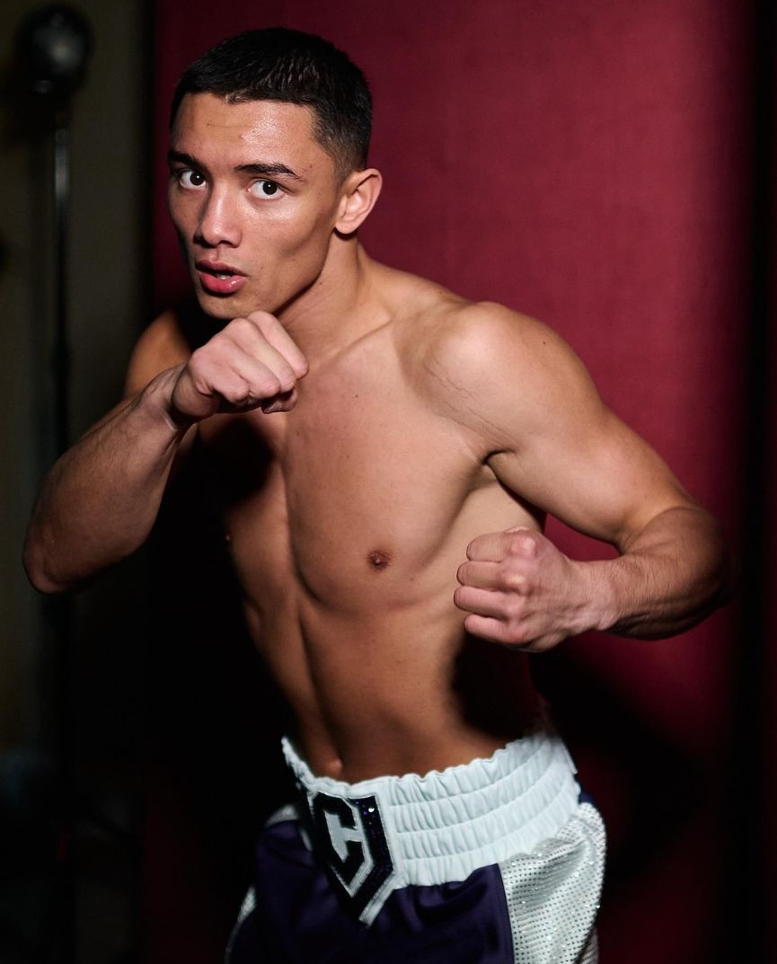 Professional boxer Cameron Vuong - lightweight division