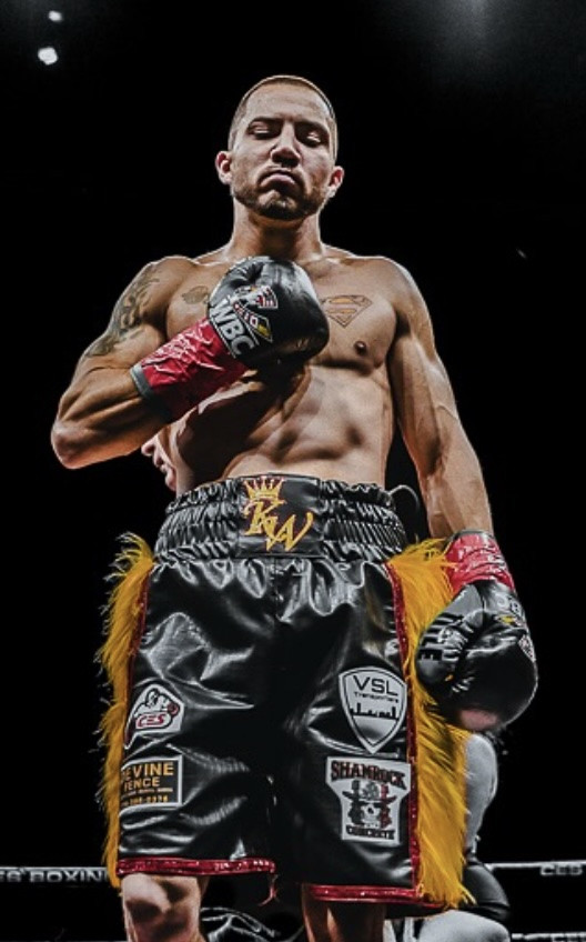 Professional boxer Kevin Walsh - featherweight division