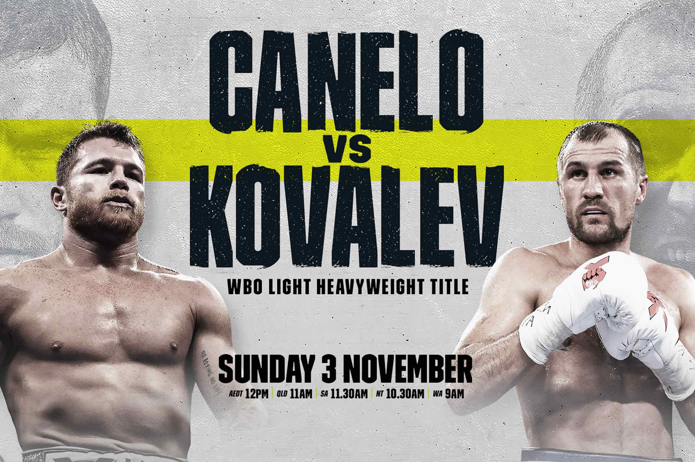 Canelo vs. Kovalev