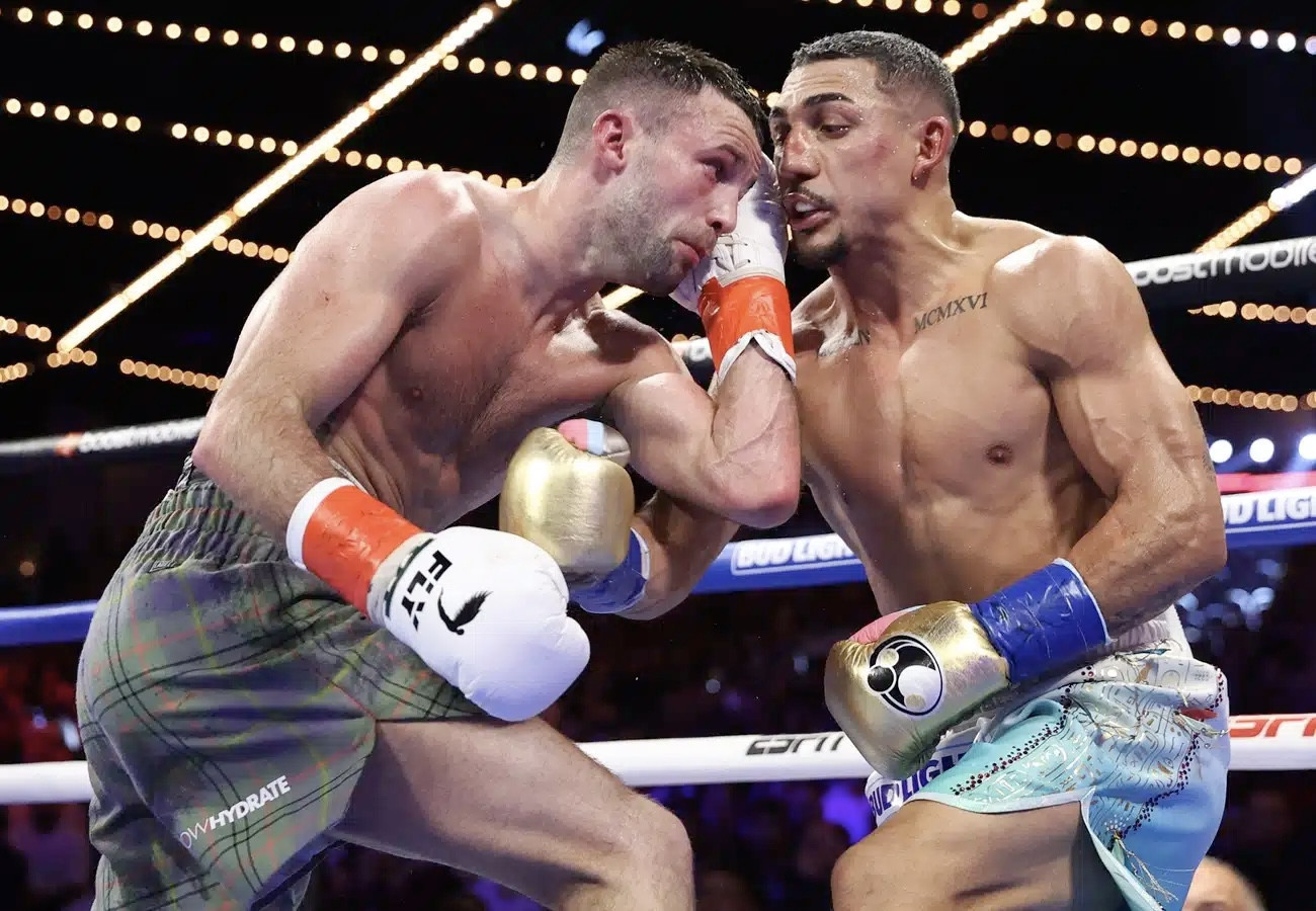 Thrilling championship bouts: Taylor, Lopez, Munguia, Derevyanchenko
