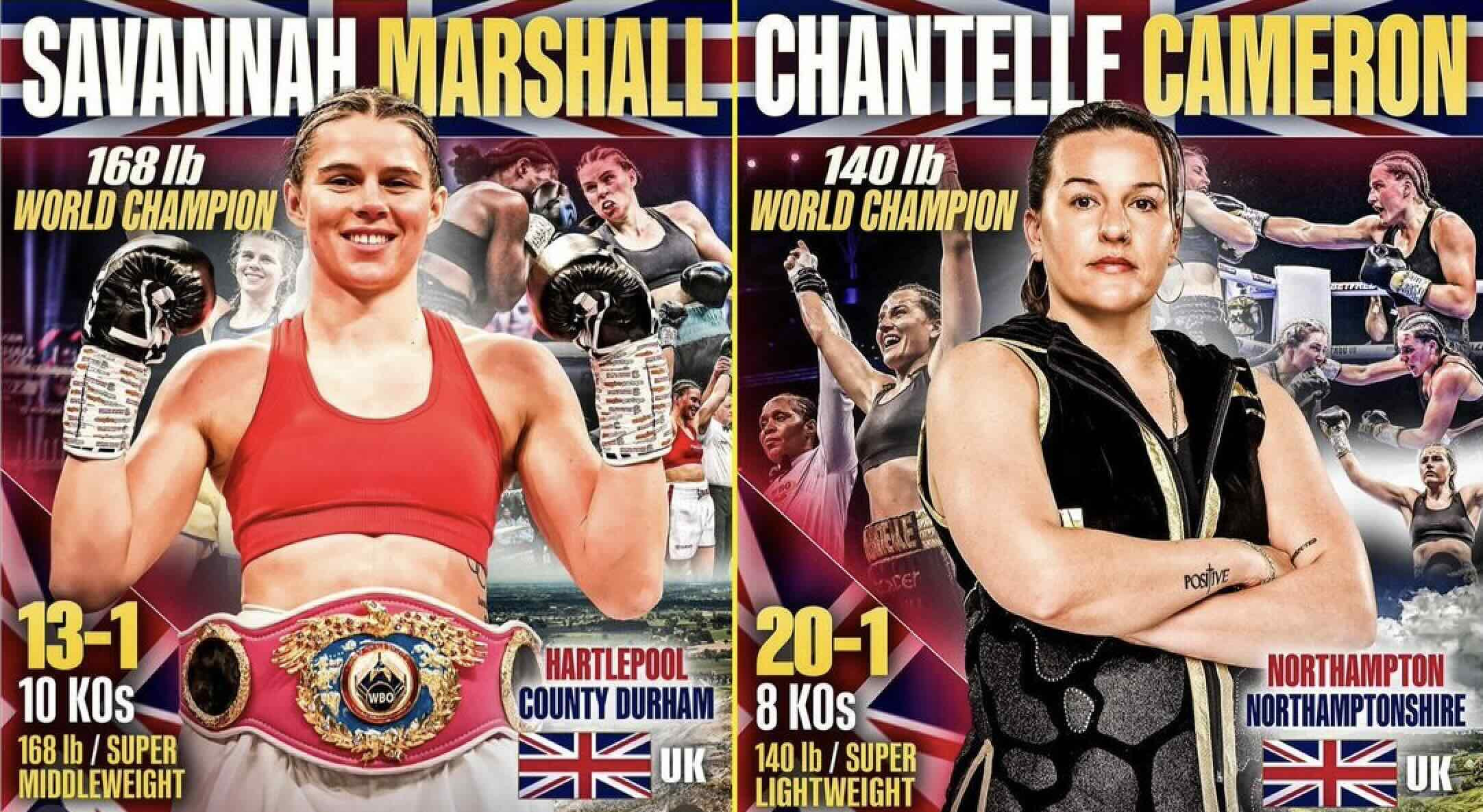Savannah Marshall and Chantelle Cameron join MVP