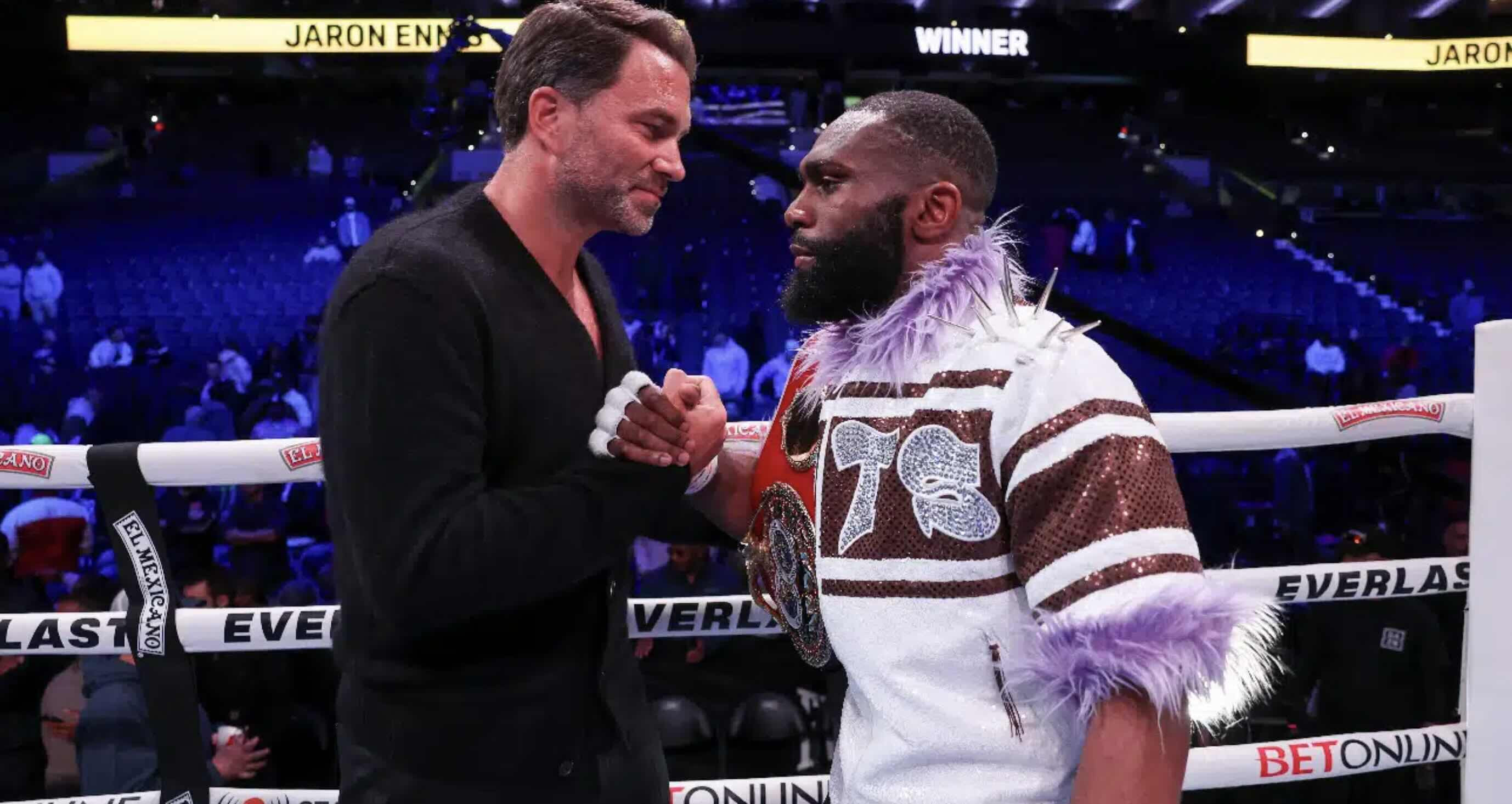 Matchroom targets Jaron Ennis vs. Vergil Ortiz Jr.