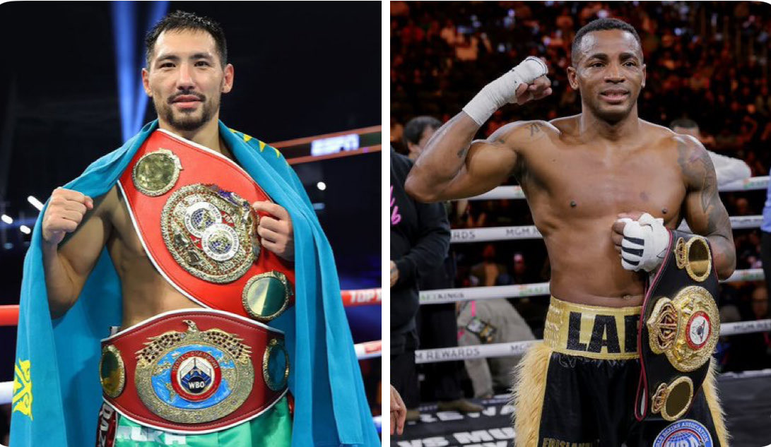 Alimkhanuly vs. Lara is on!